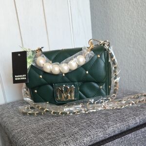 Badgley Mischka Green Bag